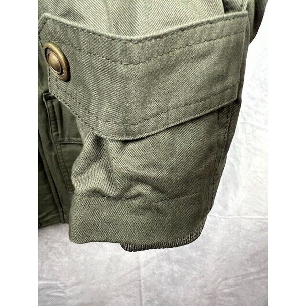 Men's Winter Casual Thicken Multi-Pocket Outwear Jacket Coat Removable Hood M - Picture 5 of 8
